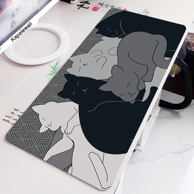 Kawaii Kitties - XL Gaming Mouse Pad - 5 Designs