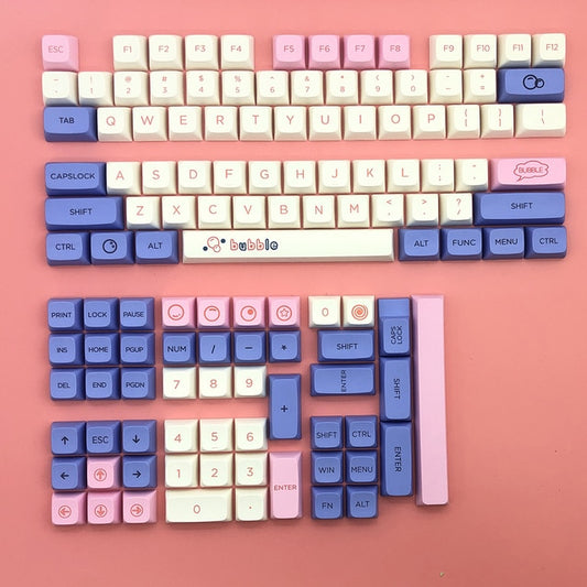 Bubble, Pop, Bee Key Caps - 127 Keys