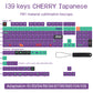 Cherry Profile Anime Key Caps - English or Japanese Available