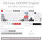 Cherry Profile Anime Key Caps - English or Japanese Available