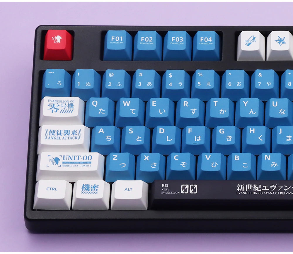 Cherry Profile Anime Key Caps - English or Japanese Available