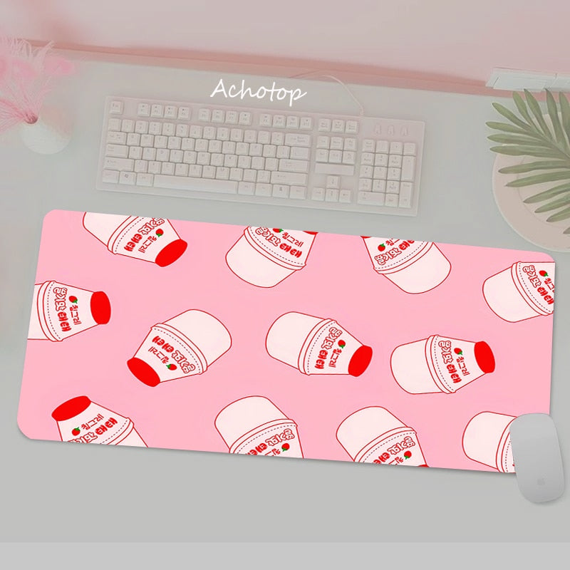 Strawberry Milk XL Gaming Mouse Pad