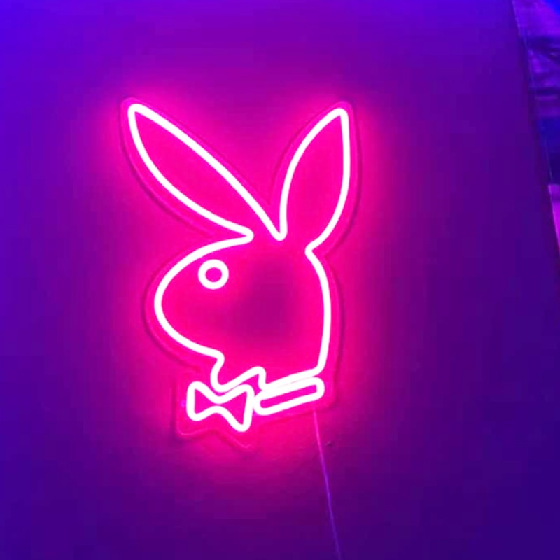 Play Bunny - LED Neon Wall Sign