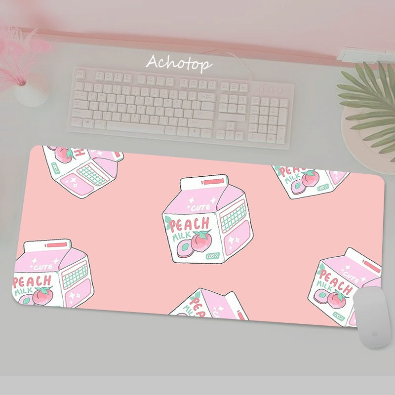 Strawberry Milk XL Gaming Mouse Pad