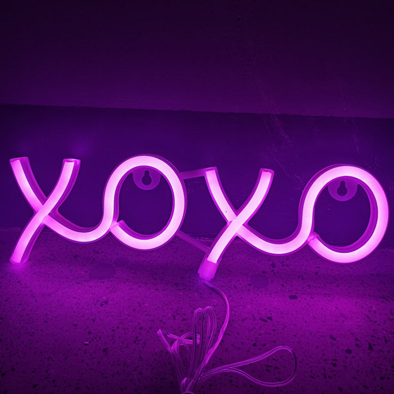 XOXO - LED Neon Wall Sign