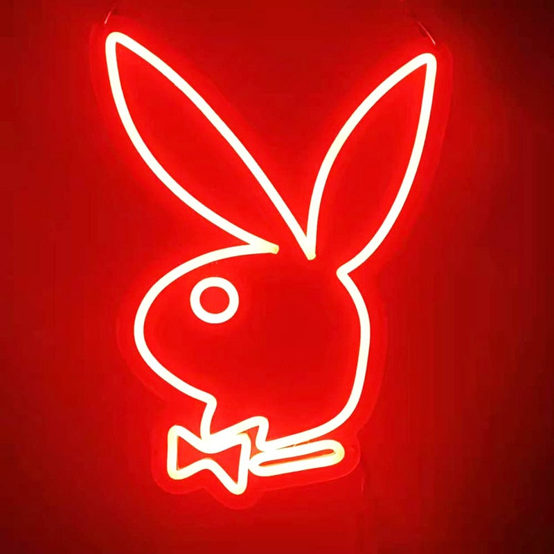 Play Bunny - LED Neon Wall Sign