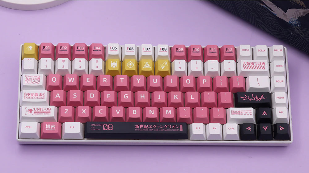 Cherry Profile Anime Key Caps - English or Japanese Available