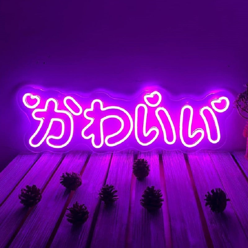 Kawaii - Neon Wall Sign