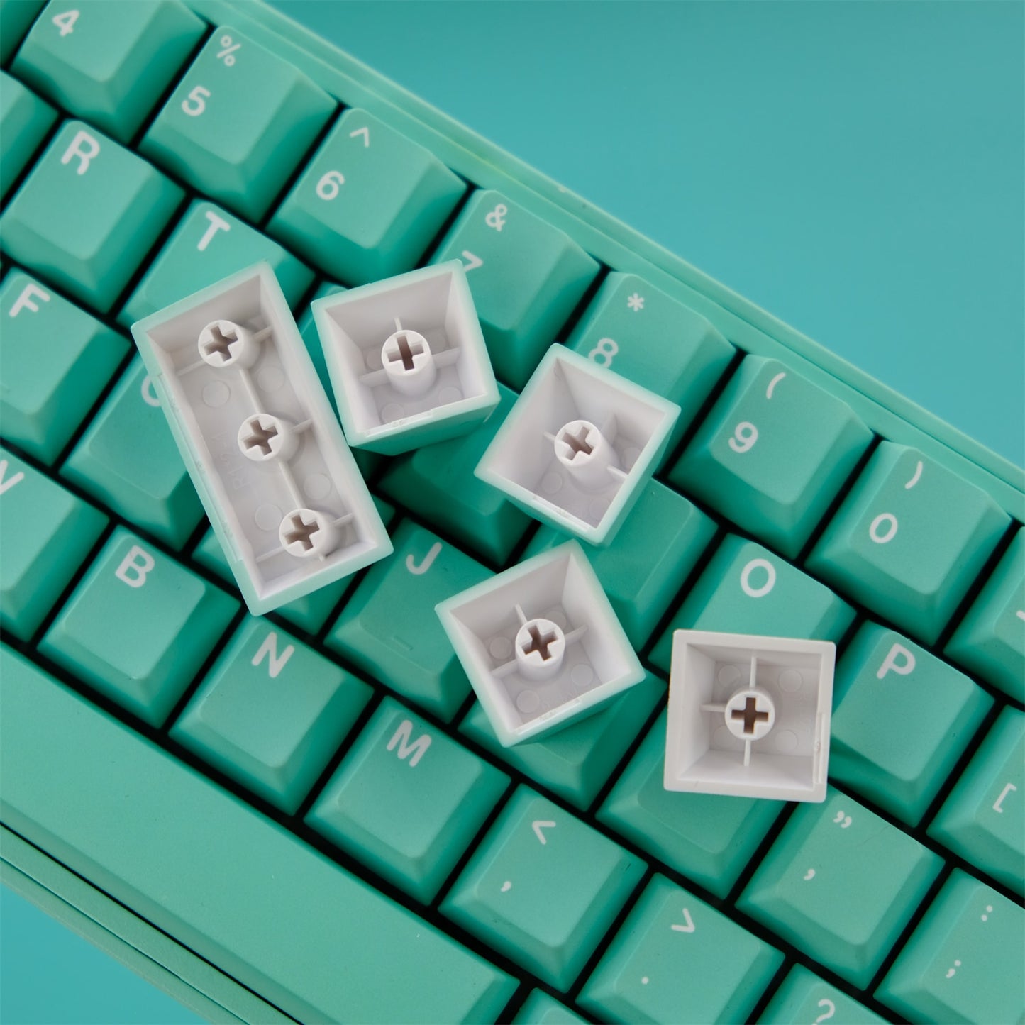 Tiffany Key Caps - 129 Keys English